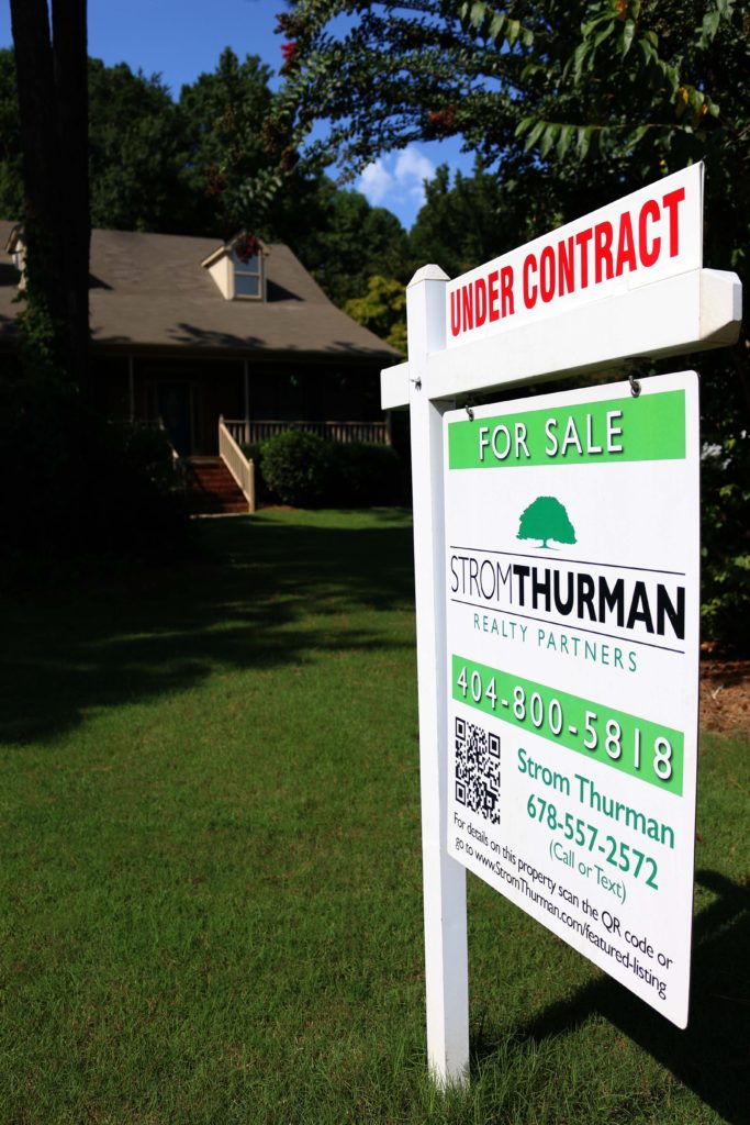 Your home under contract